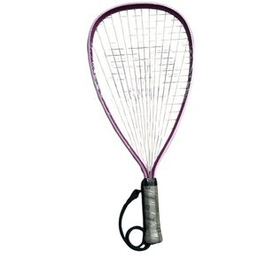 womens purple flower racquetball racket